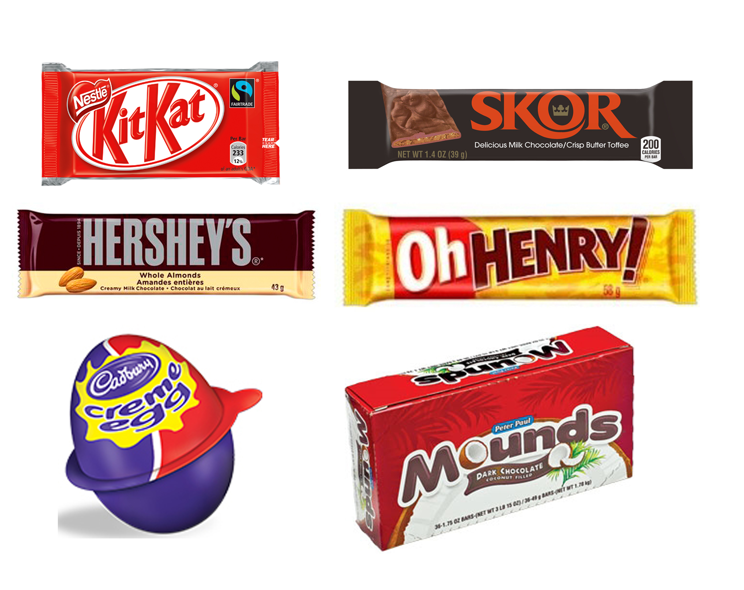 Hershey's canada chocolate bar skor (056600009349)